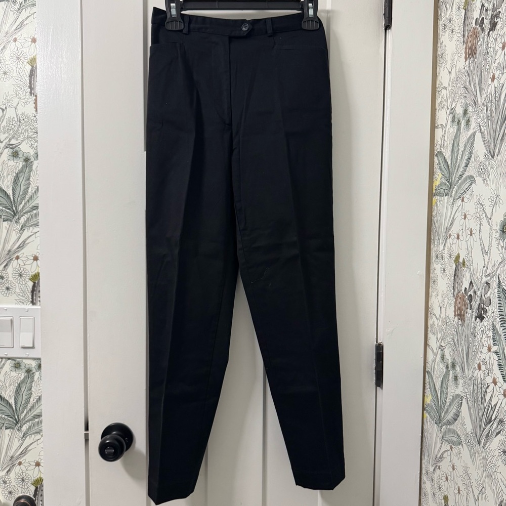 Talbots‎ Petites Women’s Pants Black Ankle 8P Vintage